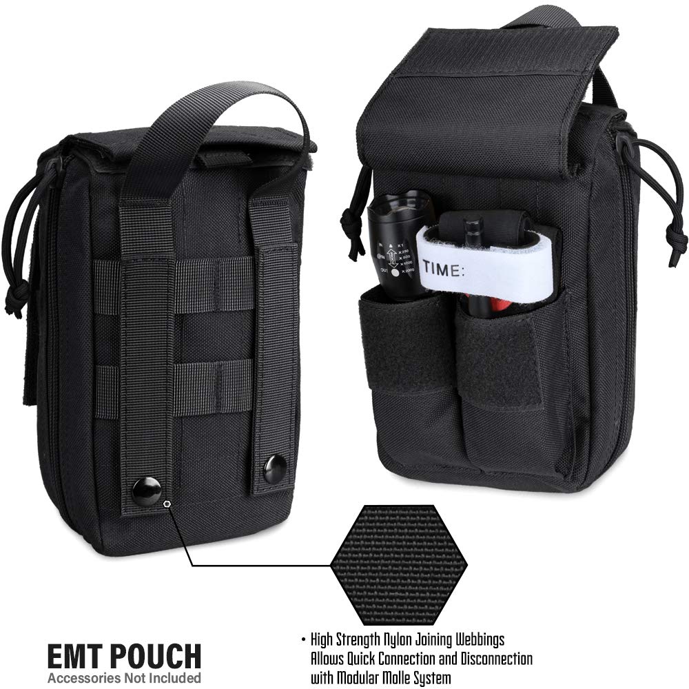 Trousse de premiers secours avec pochette de survie tactique IFAK – The EverestEdges Trousse de premiers secours avec pochette de survie tactique IFAK – The EverestEdges