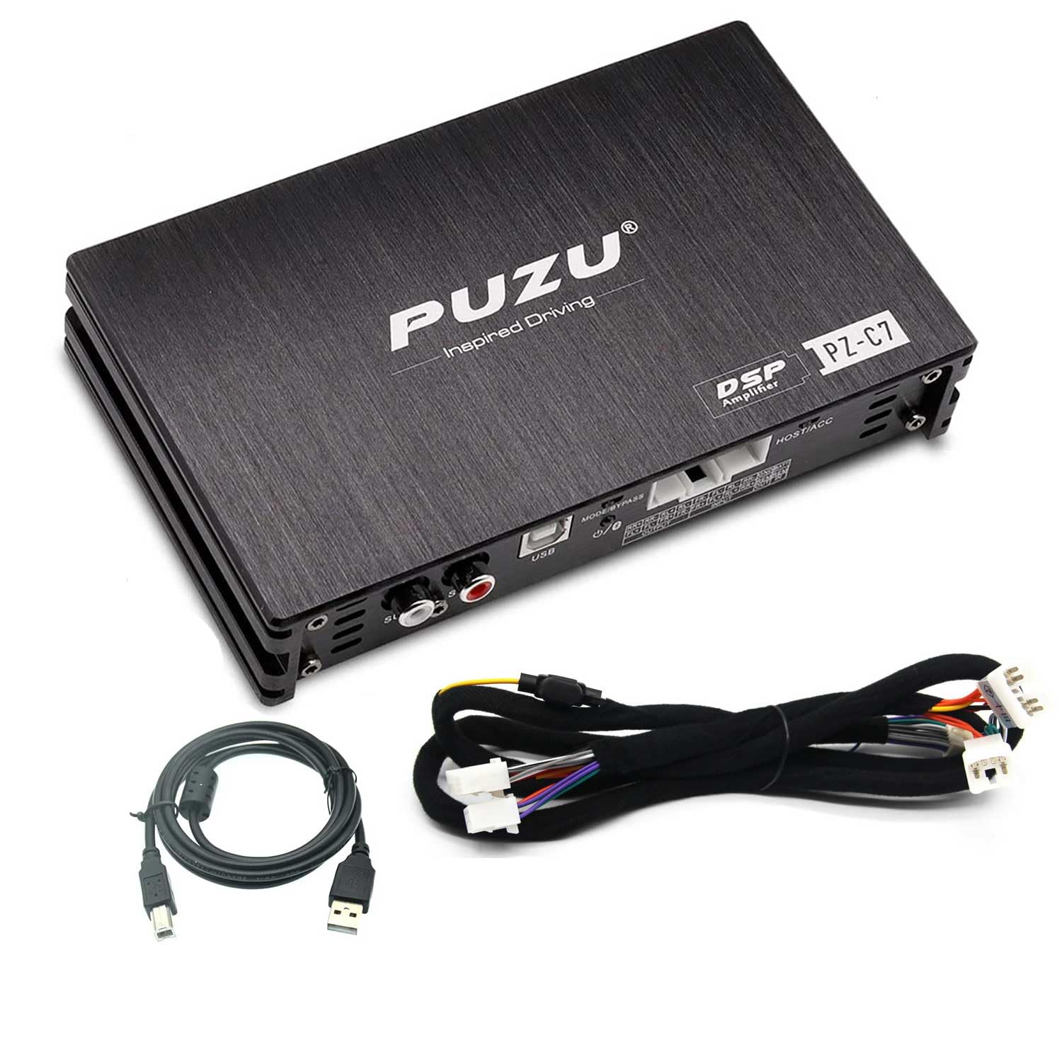 Amazon.co.jp: PUZU 4 TO 6 CAR DSPアンプ4*150 W出力、10 pin 6 pin