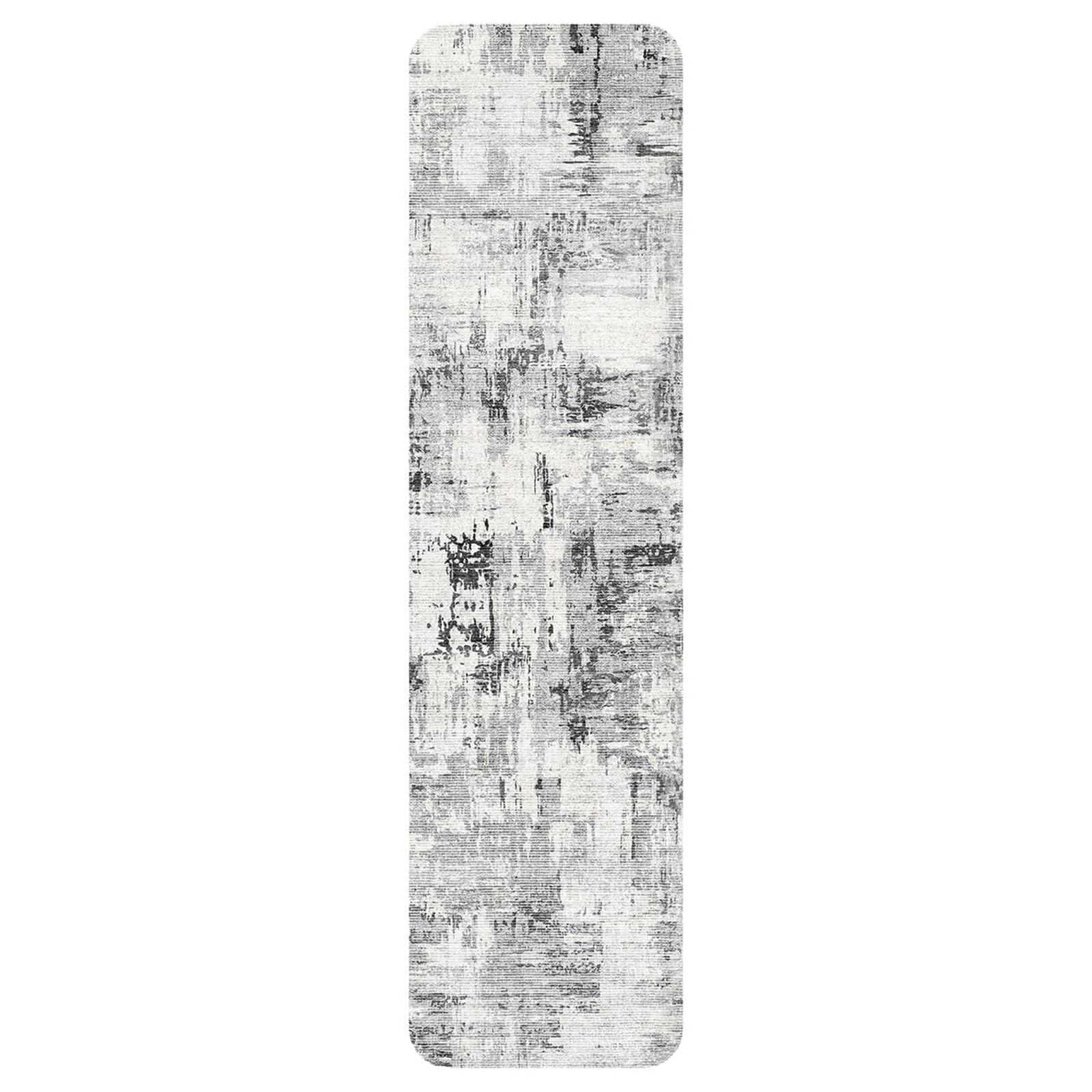 Lot de 7 tapis d'escalier en caoutchouc antidérapant pour marches en bois - Tapis d'intérieur doux (76,2 x 20,3 cm) - Protection sûre et confortable pour escaliers de maison