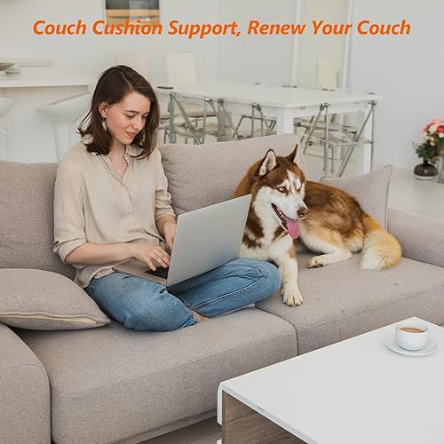 Miniatura 2 de Couch Cushions Support for Sagging Seat -20"X 20"Curved Foam Sofa Cushion Support Board,Grey Couch Supporterfor Under The Cushions,Set of 3