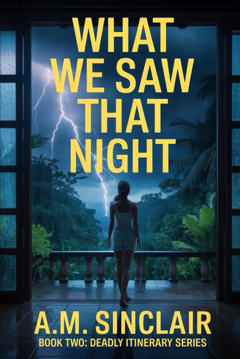 What We Saw That Night: A gripping psychological thriller about a perfect vacation, a dark secret, and a deadly hunt for revenge. (Deadly Itinerary Series: Psychological Thriller Vacation Novellas)