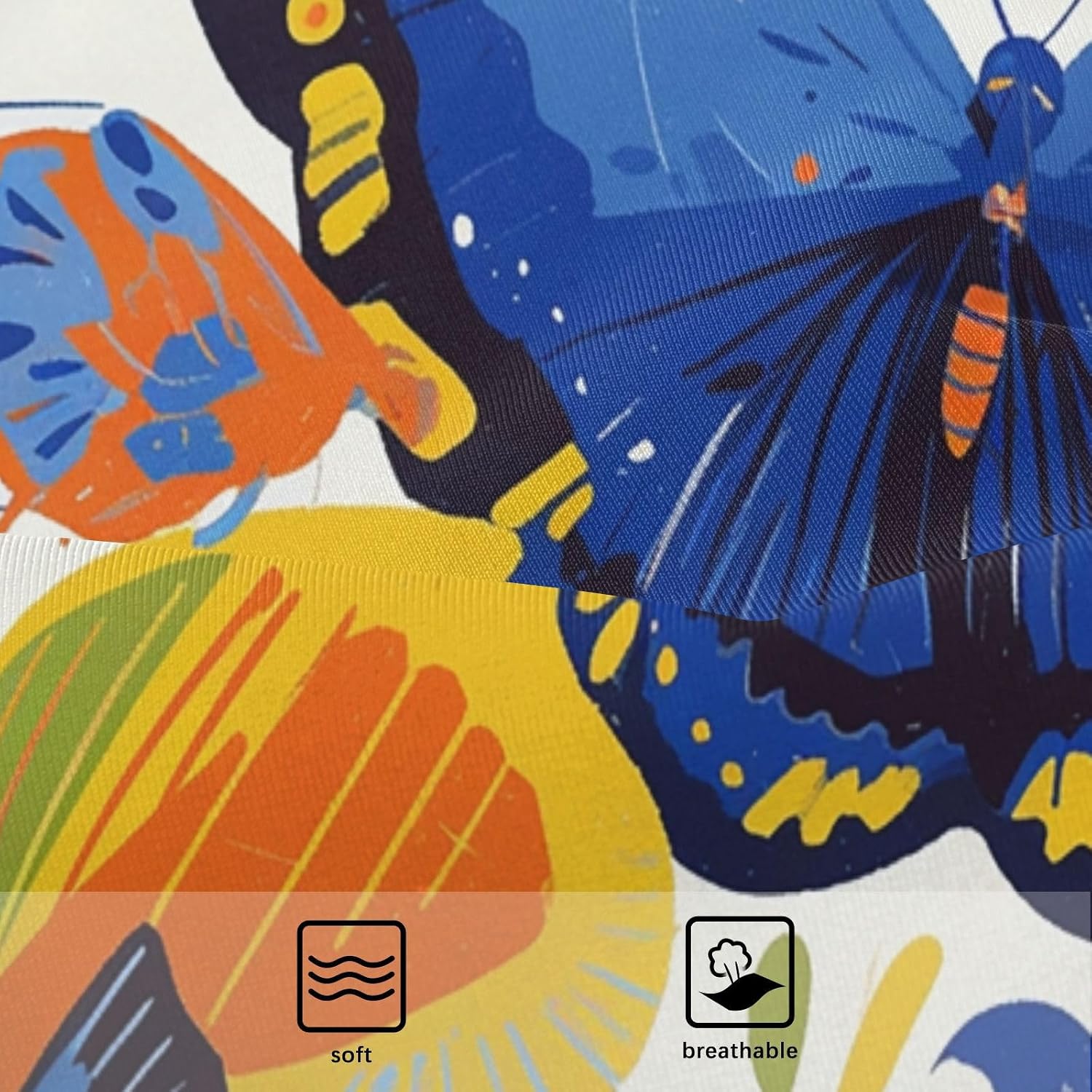 visesunny Girls Two Piece Swimsuits Tropical Butterfly Animal Girl's Bikini Sets Bathing Suits for Girls Size 5-12Y