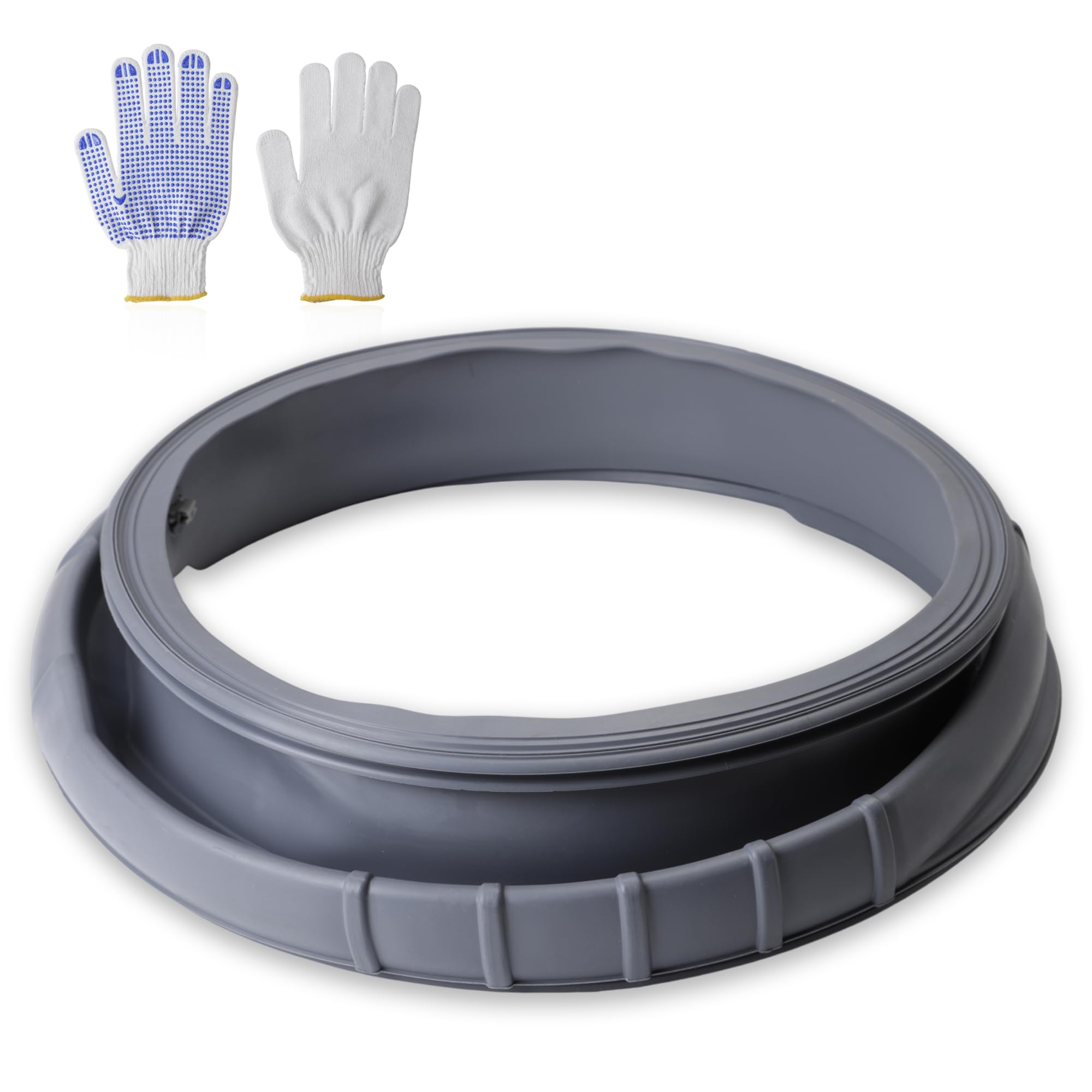 KeleHD DC97-16596A Washer Door Boot Seal Gasket for Samsung Washer | WF361BVBEWR/WF363BTB…