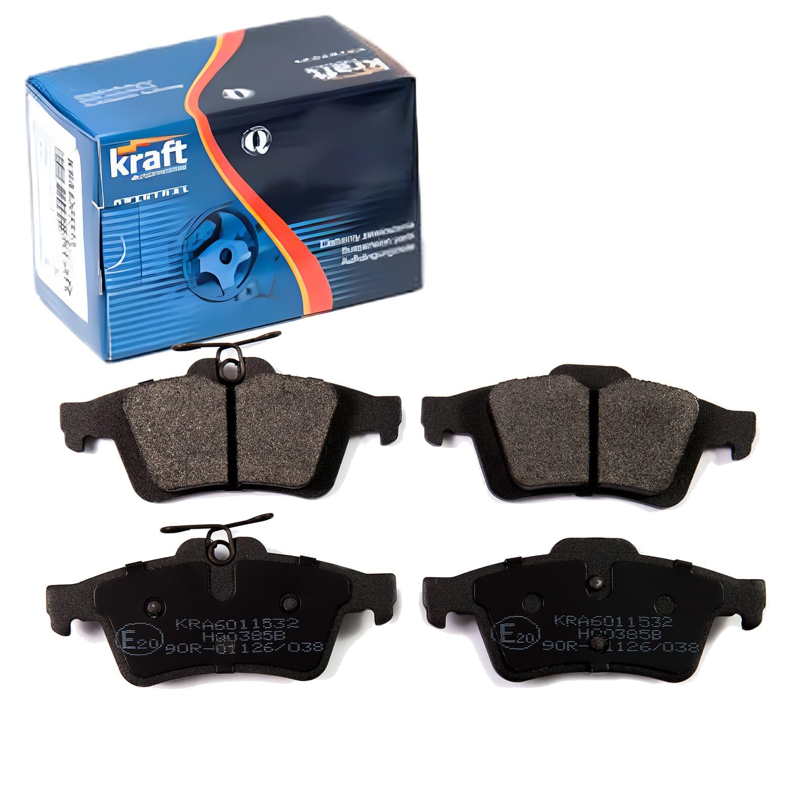 Kraft Automotive 6011532 - Kit Pastiglie Freno, Freno A Disco-image