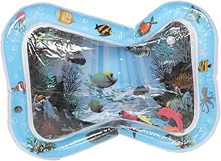 Totority Almofada De Água Inflável Tapete De Brincar Para Recém-Nascidos Brinquedos Infláveis Playmats De Bebê Tapete De Peixe Para Bebê Tapete De Água Para Tempo De Barriga Tapete