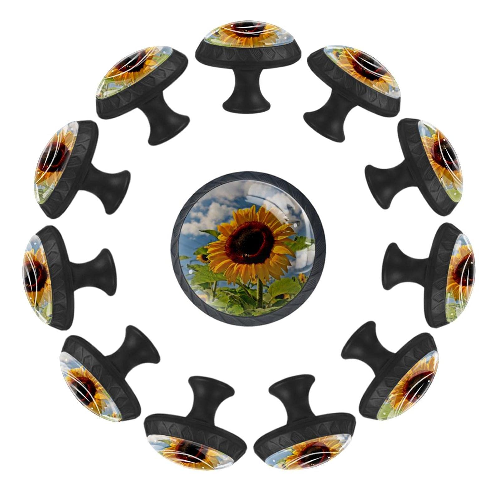 Boutons de tiroir ronds 35 mm en bois pour réparer et relooker la commode