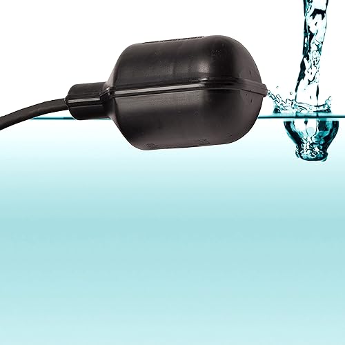 Miniatura 2 de Little Giant CFST 950267 - Interruptor de flotador de control de 115/230 voltios (sin enchufe) para paneles de control y alarmas con cable de 20