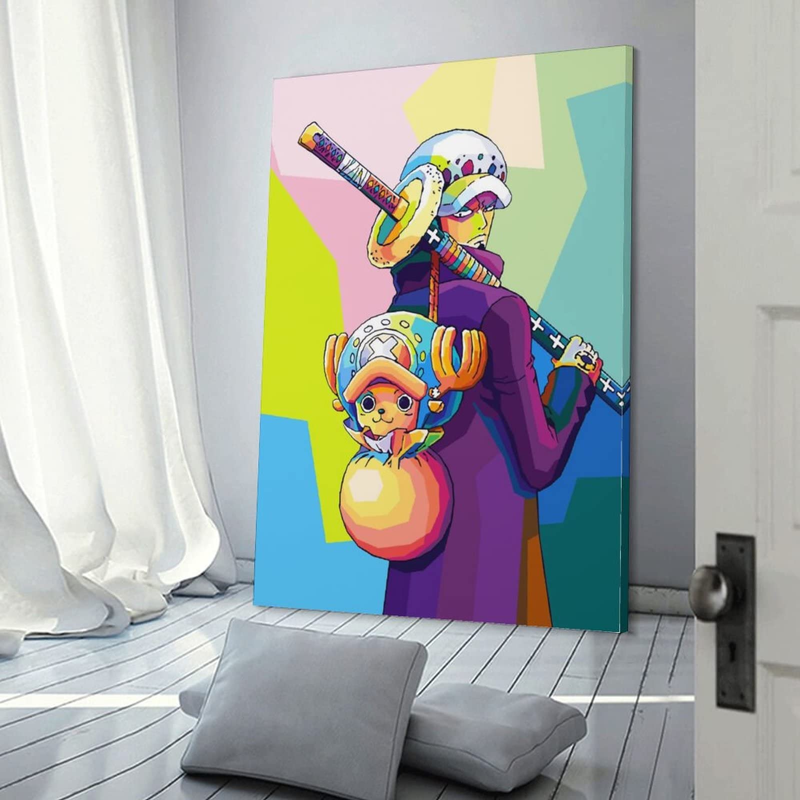 Amazon.co.jp: トラファルガー・ロー X チョッパー 3 キャンバス