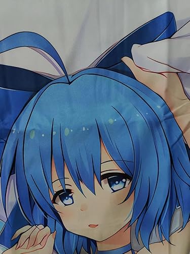 Miniatura 4 de Touhou Project Cirno - Funda de almohada corporal Dakimakura (59.1 x 19.7 pulgadas59.1 x 19.7 in)
