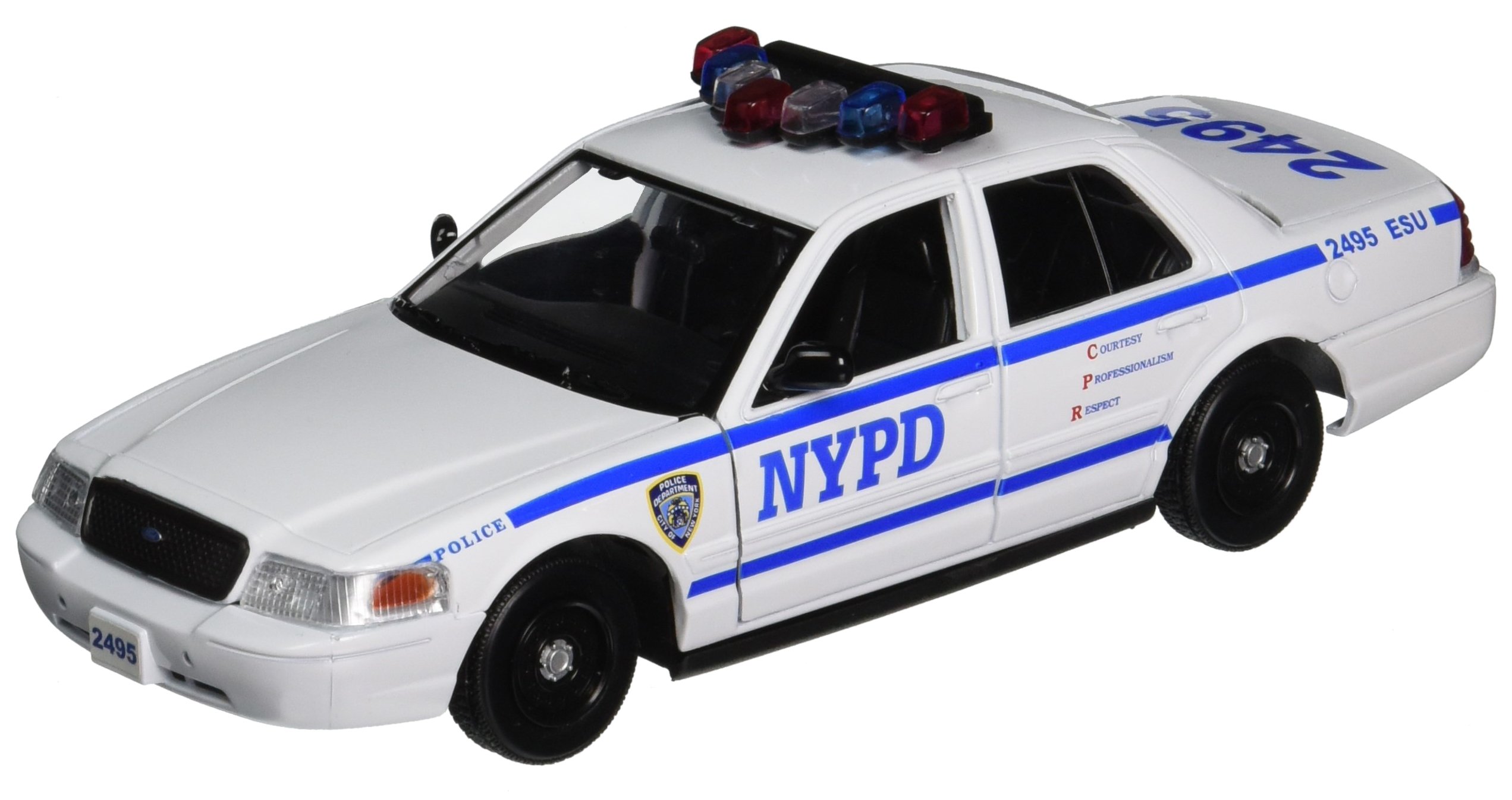 New York City DIE-CAST 1-24 NY76469 Nypd Ford Crown Victoria