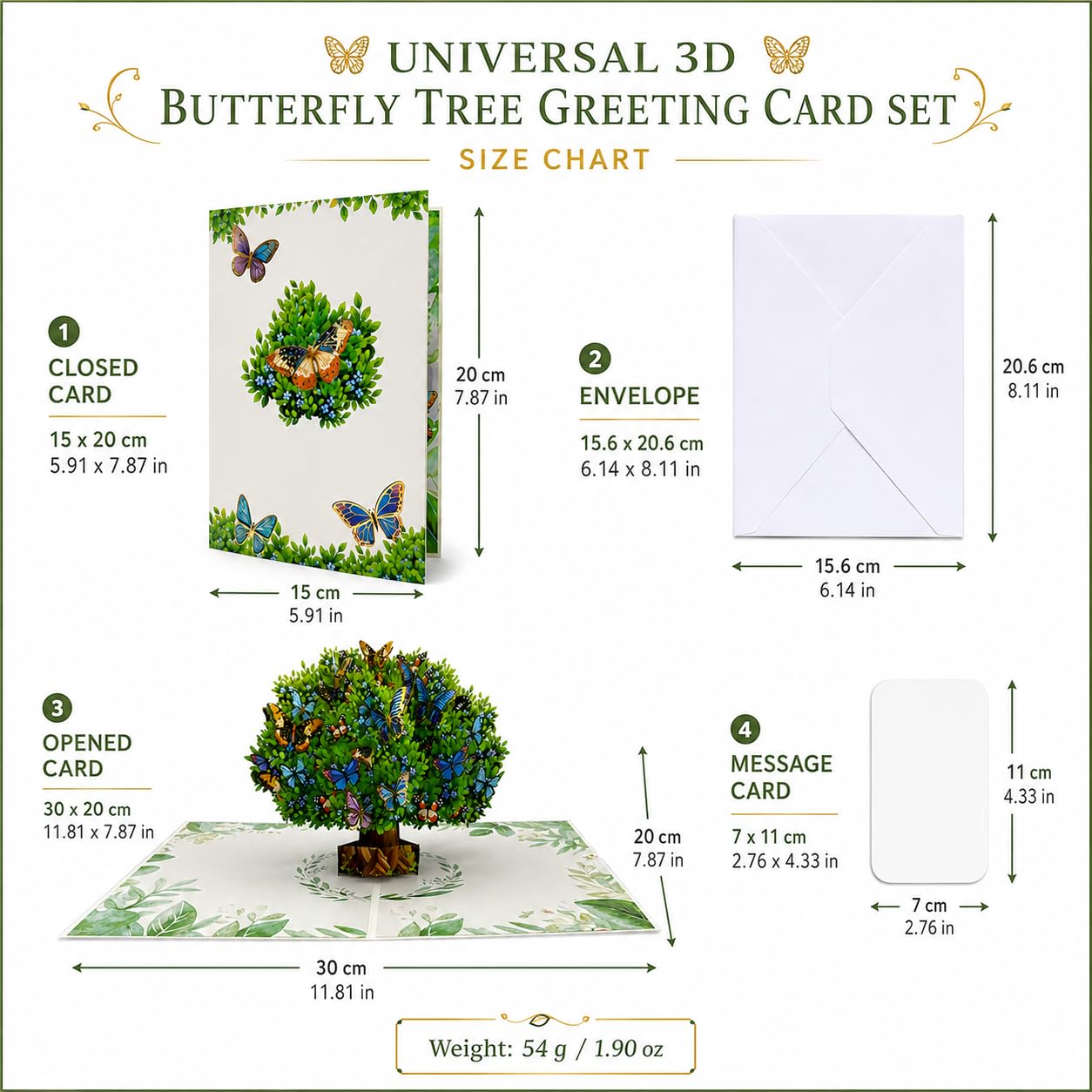 Biglietti di auguri con fiori e farfalle, bouquet di fiori 3D pop-up, regalo di compleanno per donne, mogli, mamma, figlia, sorella, zia, nonna, biglietto di anniversario, con busta