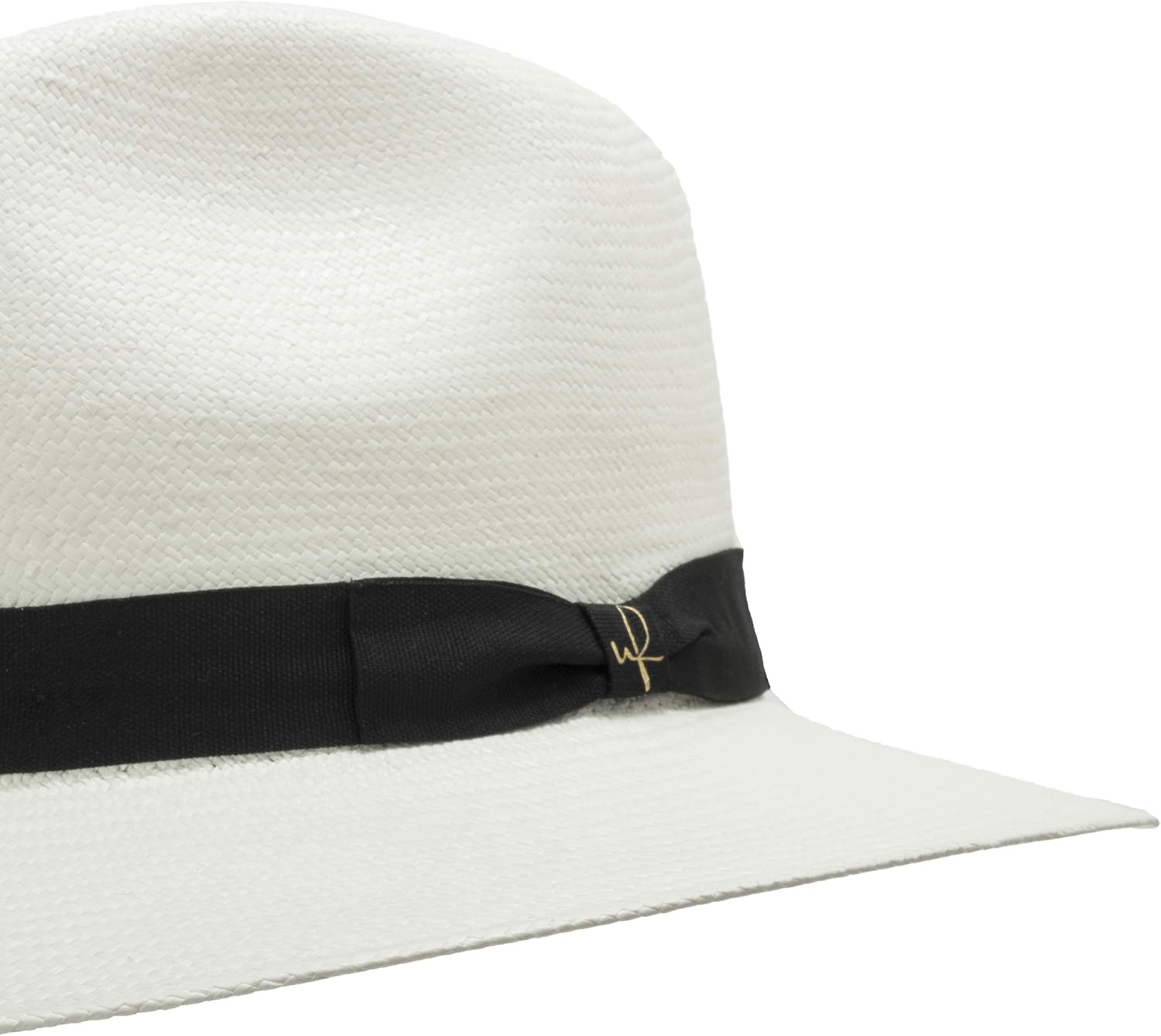 Roosevelt Retro Safari Straw Panama Hat with Adjustable Sweatband
