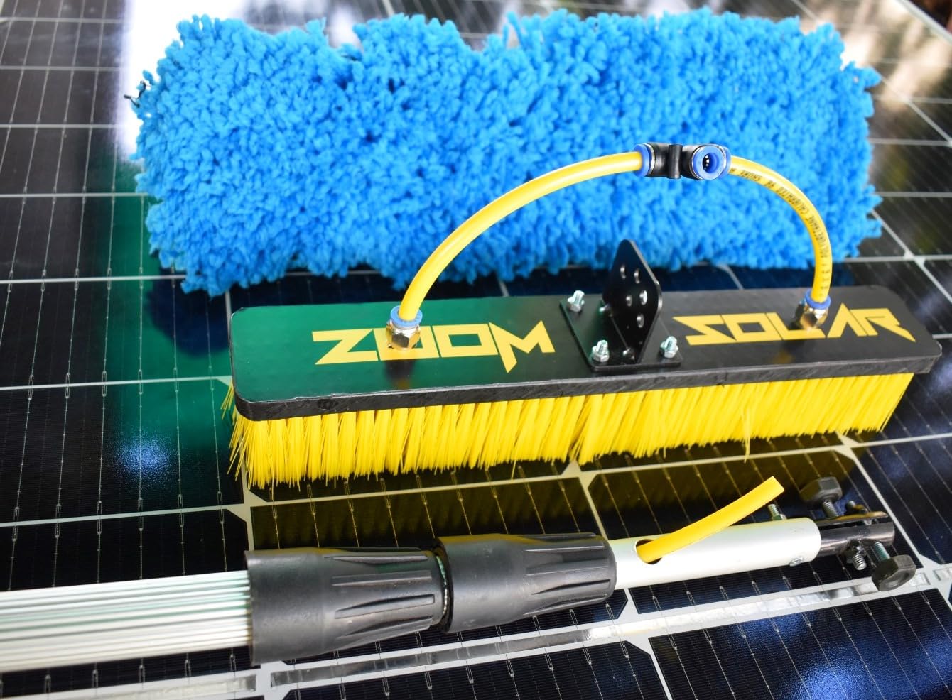 Zoom Solar Aluminium Solar Panel Cleaning Brush With 6 Metre Telescopic Waterfed Pole, Multicolor (B084VL6KQB) Amazon Price History, Amazon Price Tracker