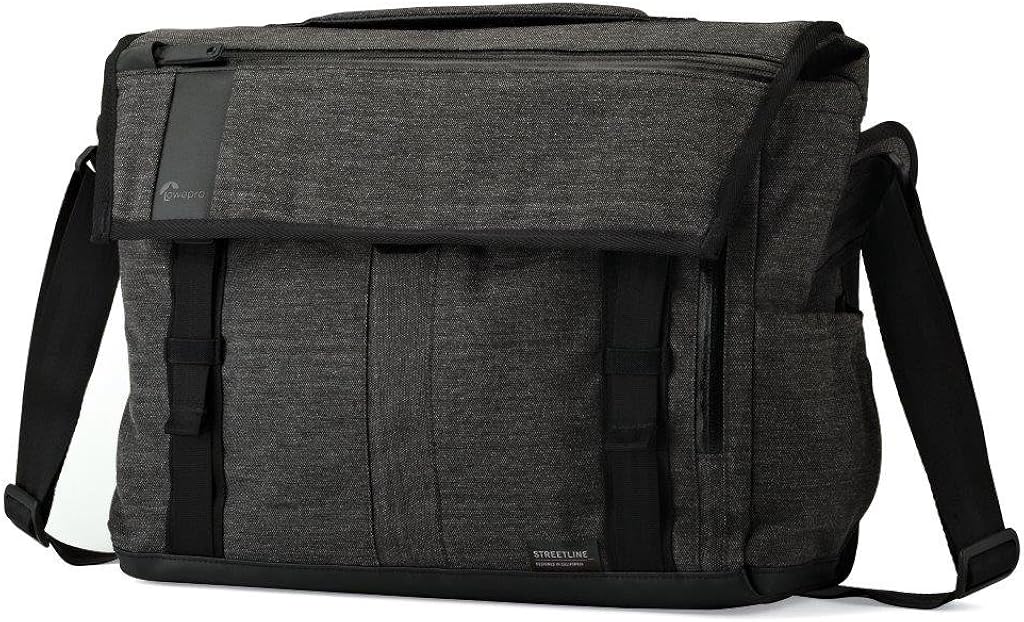 Lowepro Streetline SH 180 Camera Messenger Bag, Charcoal Gray : Clothing, Shoes & Jewelry