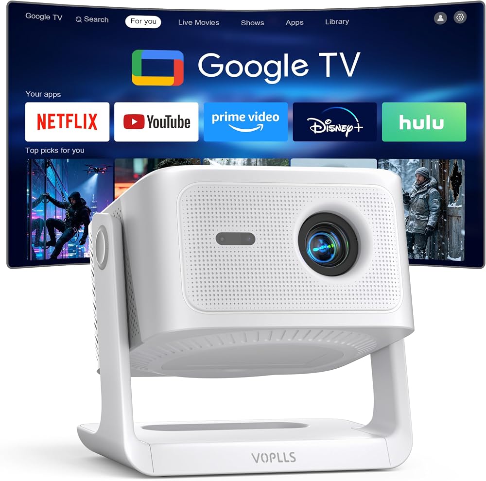 Product image of 【Official Licensed Google TV】4K Smart Outdoor Projector