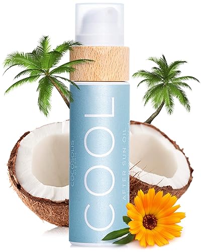 COCOSOLIS COOL After Sun Oil Aceite orgánico para una hidratación tierna y recuperación después del sol Hidratante, revitaliza y nutre la piel 9