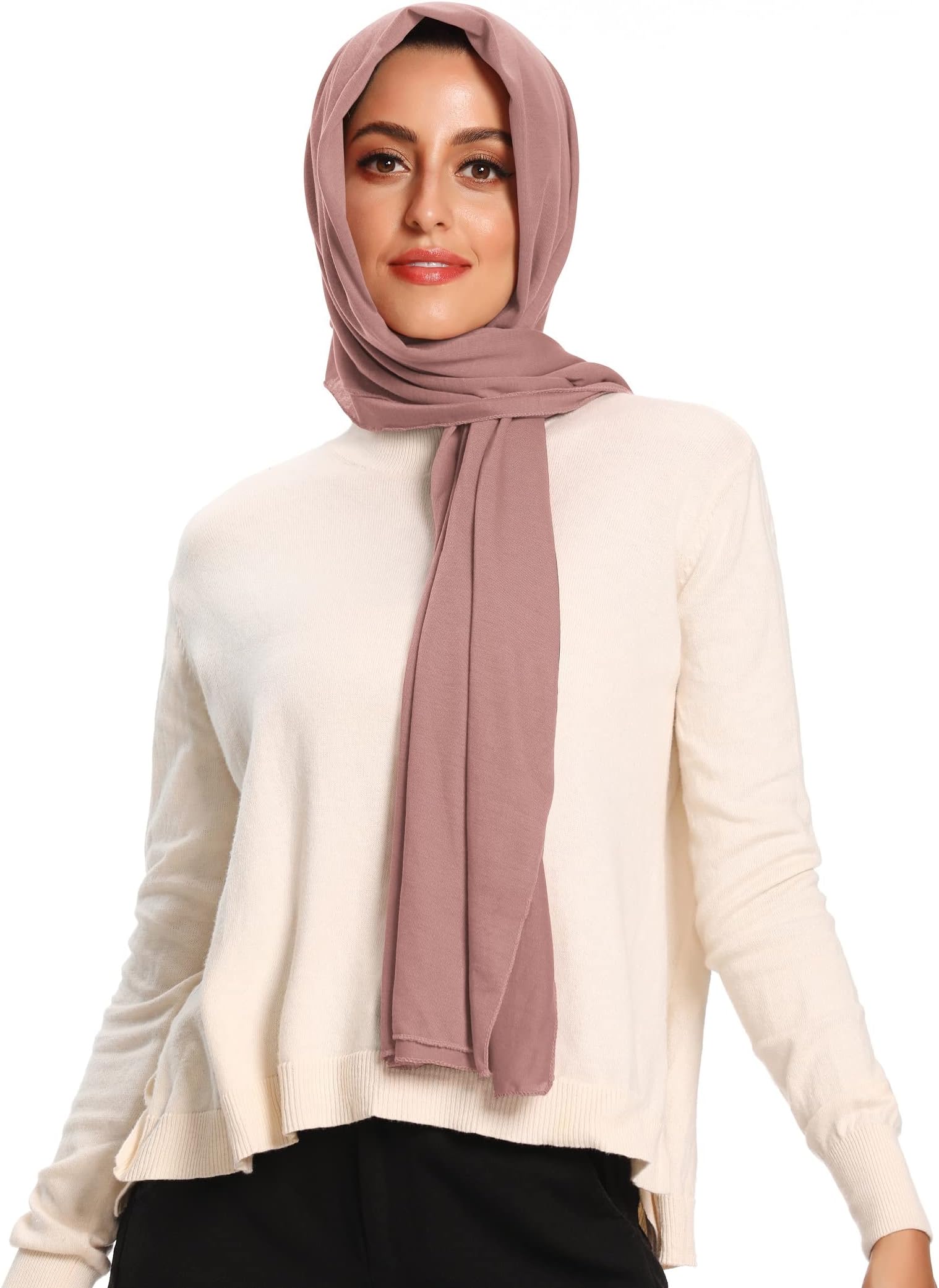 Jersey Hijab Scarfs for Women Head Scarf Muslim Head Wraps