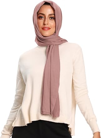 Jersey Hijab Scarfs for Women Head Scarf Muslim Head Wraps