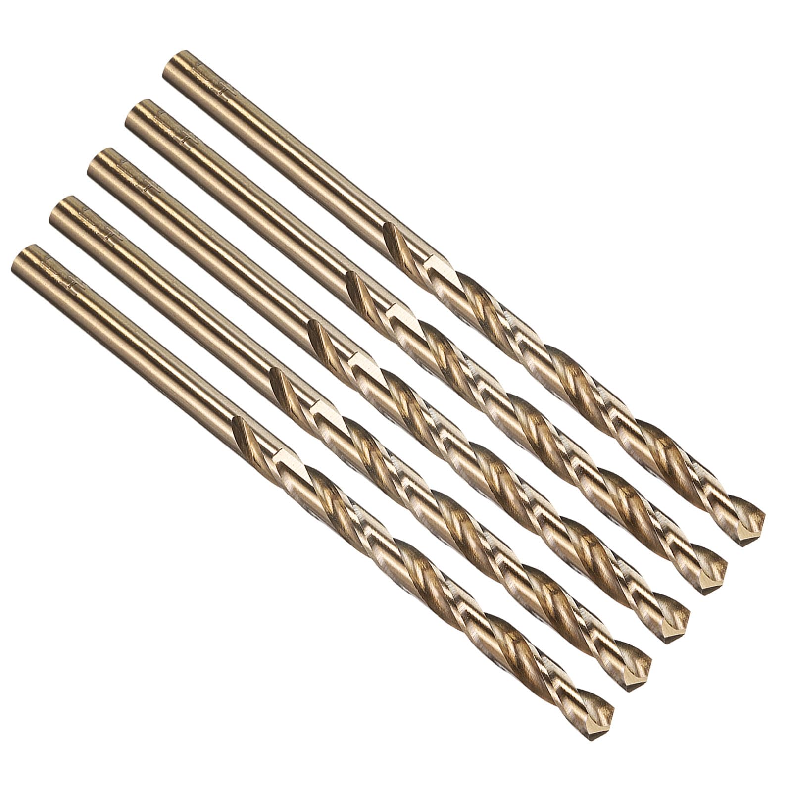 PATIKIL 4.4mm Drill Bit #17 4341 High-Speed Steel for Thin Metal 5 Pack