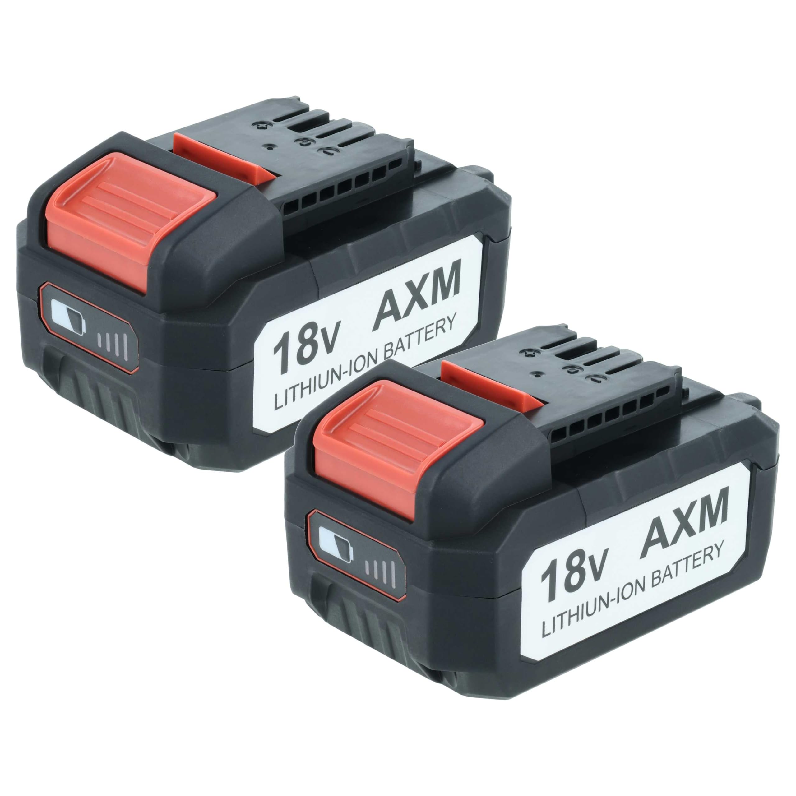 2x batteria compatibile con Flex Lithium Power 18V utensile (5000 mAh, Li-Ion, 18 V)
