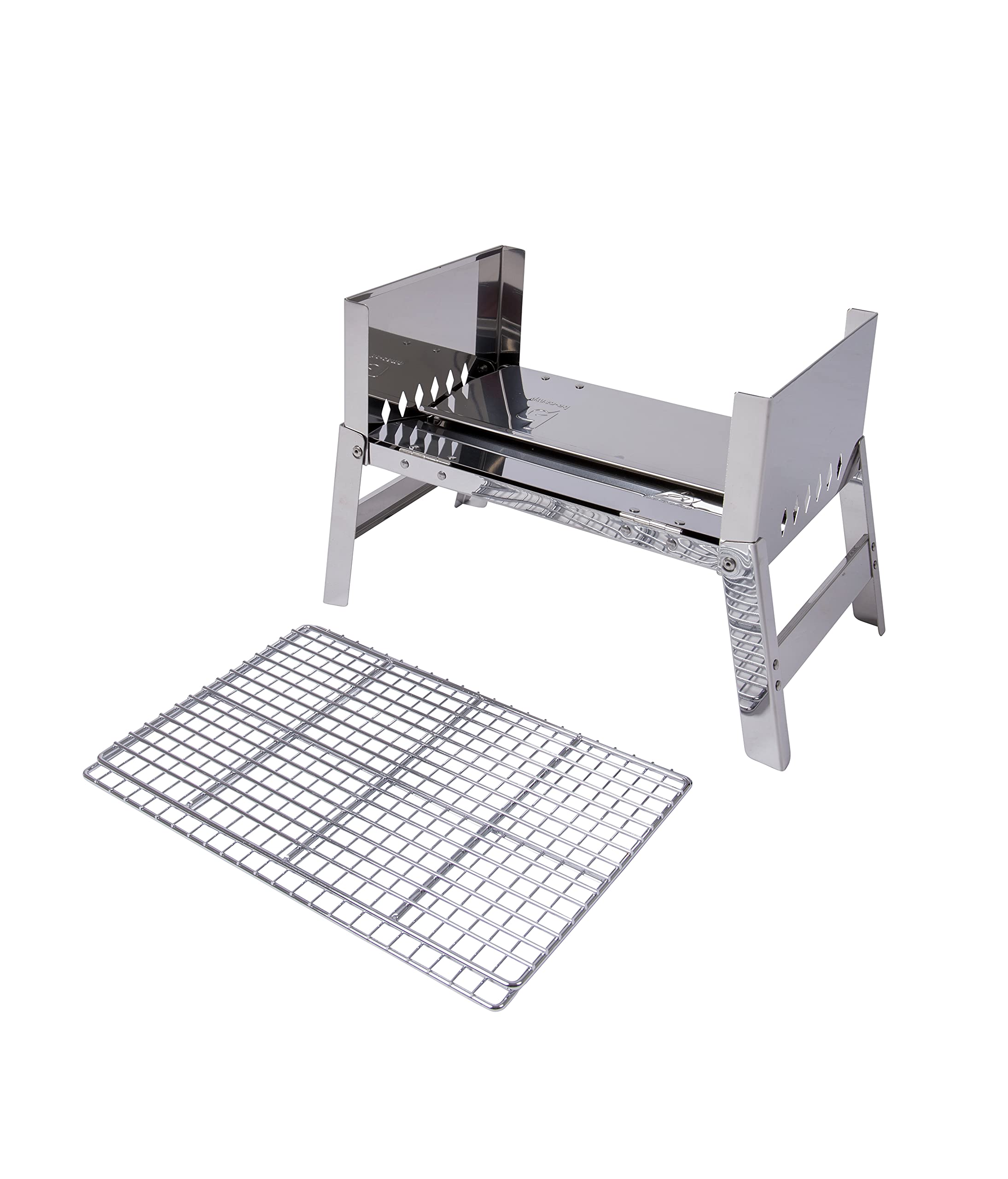 Bo-Camp - Grill - Kompaktowy - Deluxe - RVS