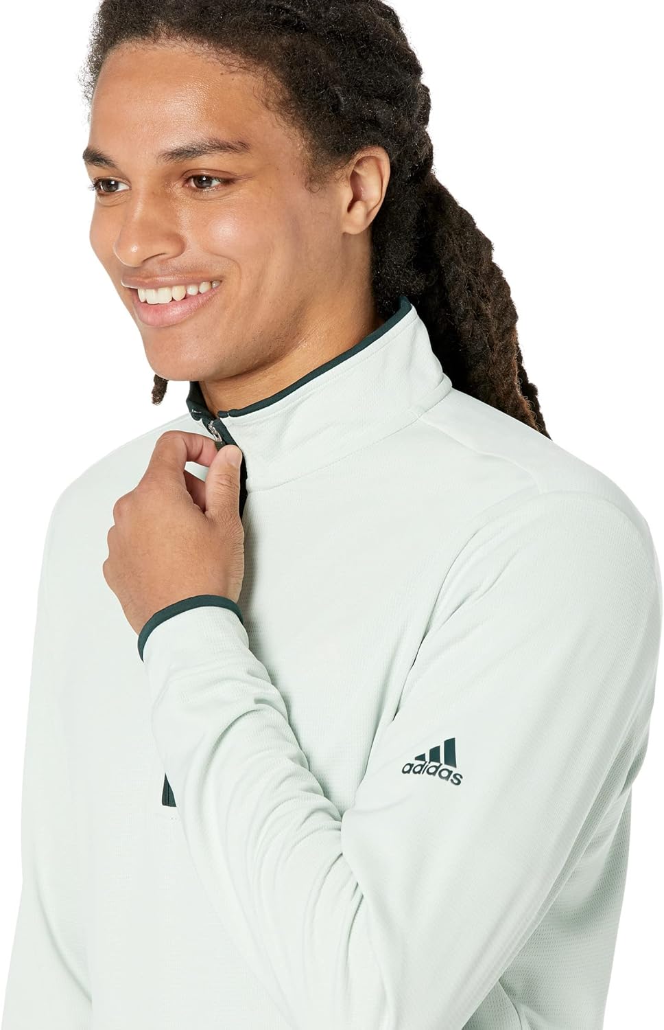 adidas Men's Lightweight Quarter Zip Golf Pullover