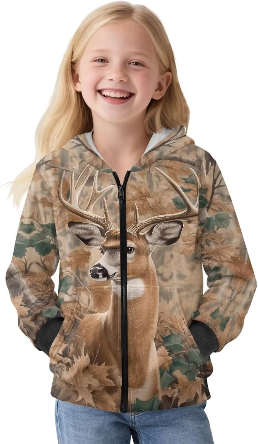 Kids Zip up Hoodies for Boys Fleece Jacket 6-16 Years Lightweight Winter Outdoor School Outfits with Pockets
