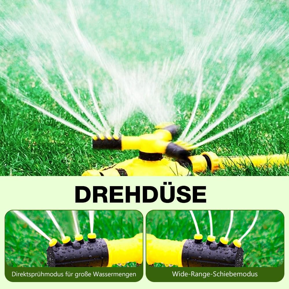 Sprinklers for Yard, Lawn Sprinkler Water Sprinkler for Lawn and Garden, 2026 New Large Area Coverage Sprinklers for Vegetable Garden Yard Lawn Backyard Flower Bed (2pcs)