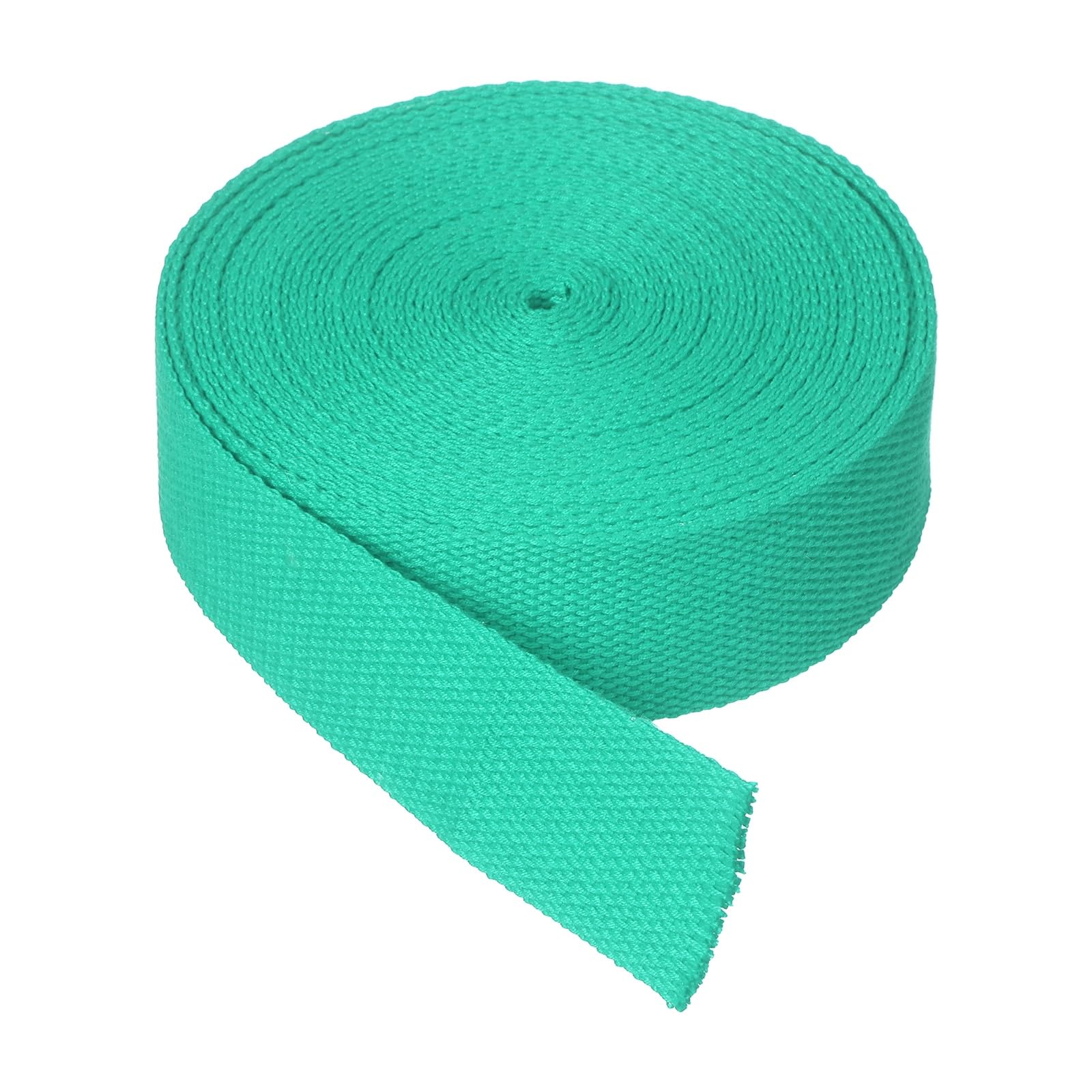 sourcing map Cotton Twill Tape, 3.8cm x 9.2M Cotton Ribbon Bias Binding Tape Trim Webbing Straps for Sewing DIY Crafts Gift Wrapping, Lake Blue