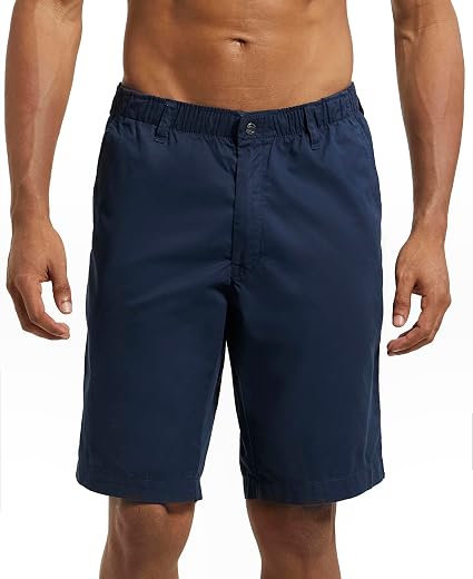 Jockey 1203 Men's Super Combed Mercerised Cotton Woven Fabric Straight Fit Solid Shorts with Side Pockets