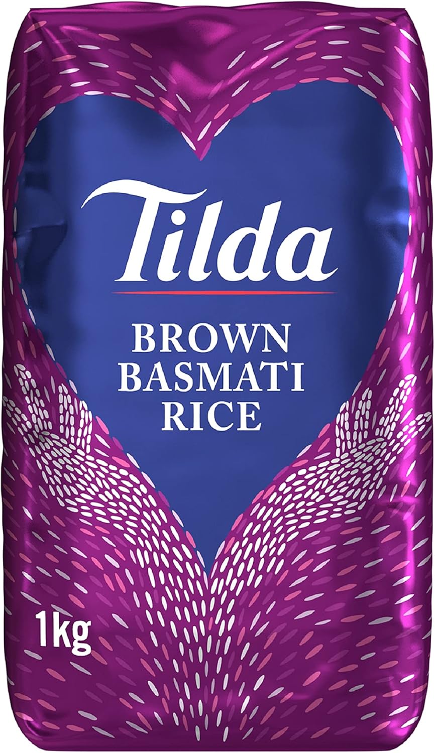 Tilda Wholegrain Basmati Rice, 1 kg Amazon.co.uk Grocery