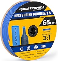 Vista 57 de haisstronica Tubo termorretráctil 3:1, relación de encogimiento, tubo termorretráctil de grado marino forrado con adhesivo para el hogar, automoción