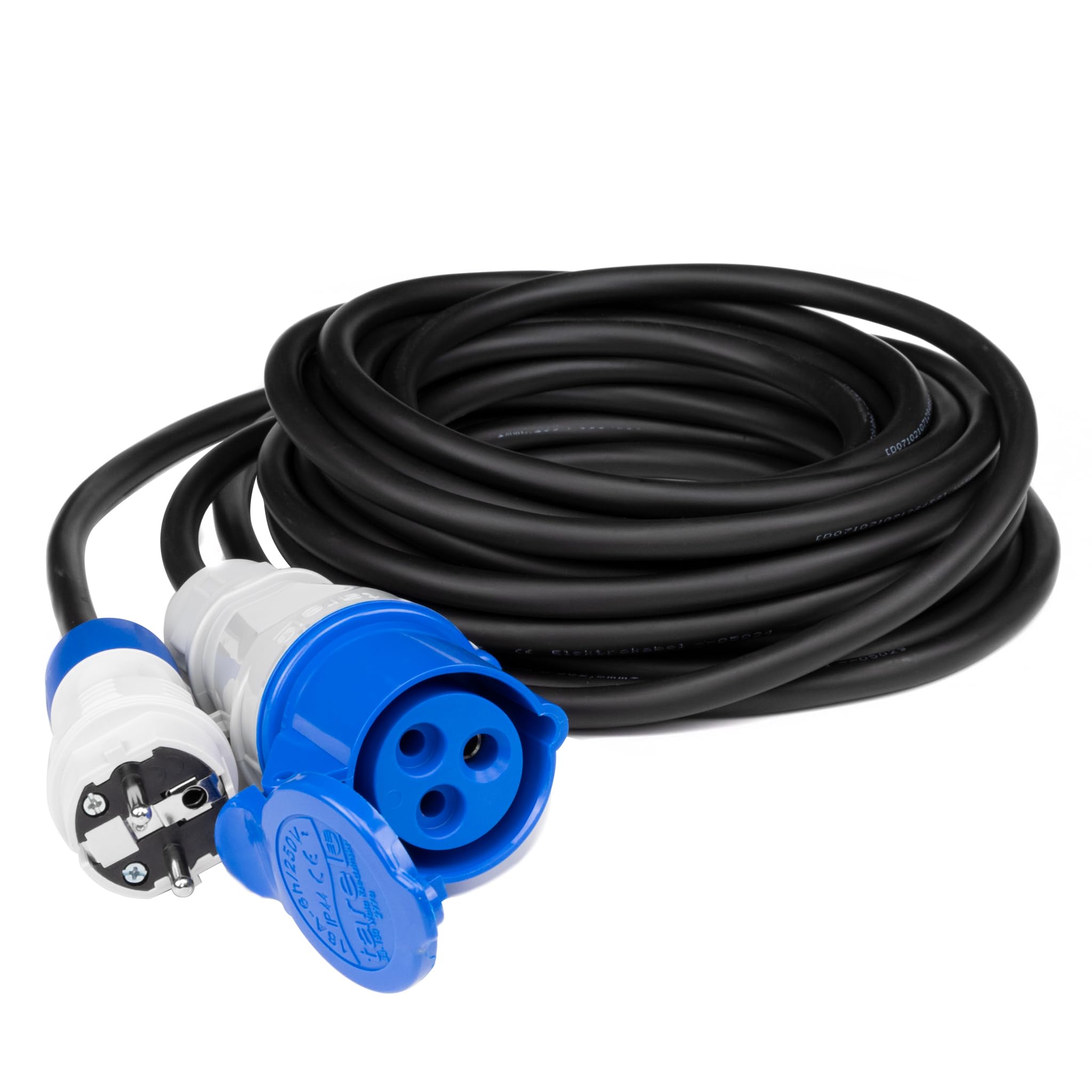 Câble adaptateur CEE pour camping et véhicules de loisirs pour l'alimentation en extérieur