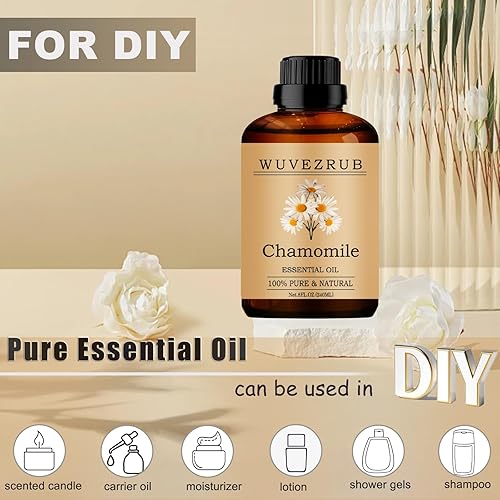 Miniatura 515 de Aceites esenciales de sándalo, 1.06 onzas líquidas de aceite esencial puro y natural para difusor de aromaterapia, sándalo/1 onza líquida