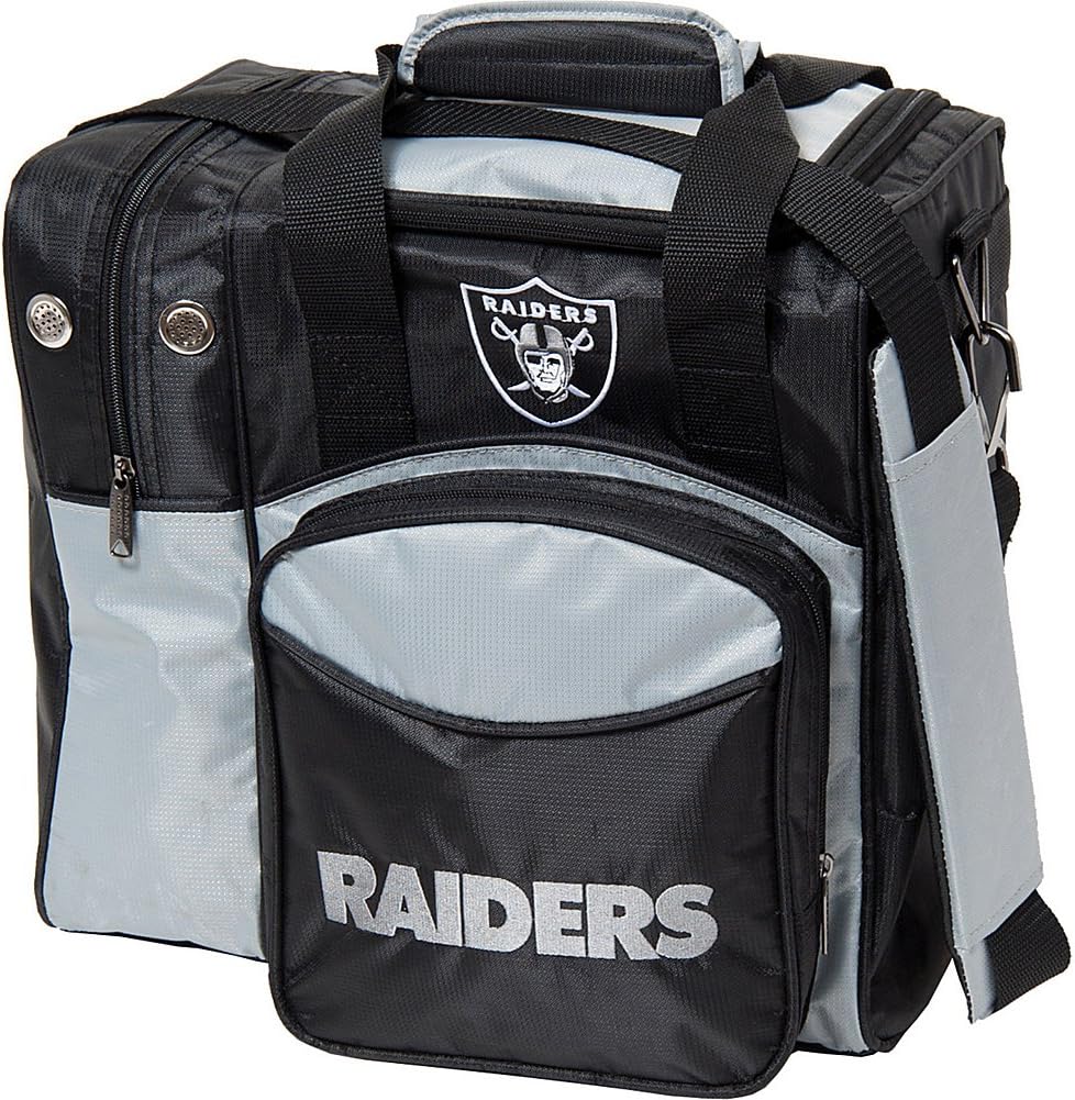 KR Strikeforce Oakland Raiders Single Bowling Bag, Multicolor