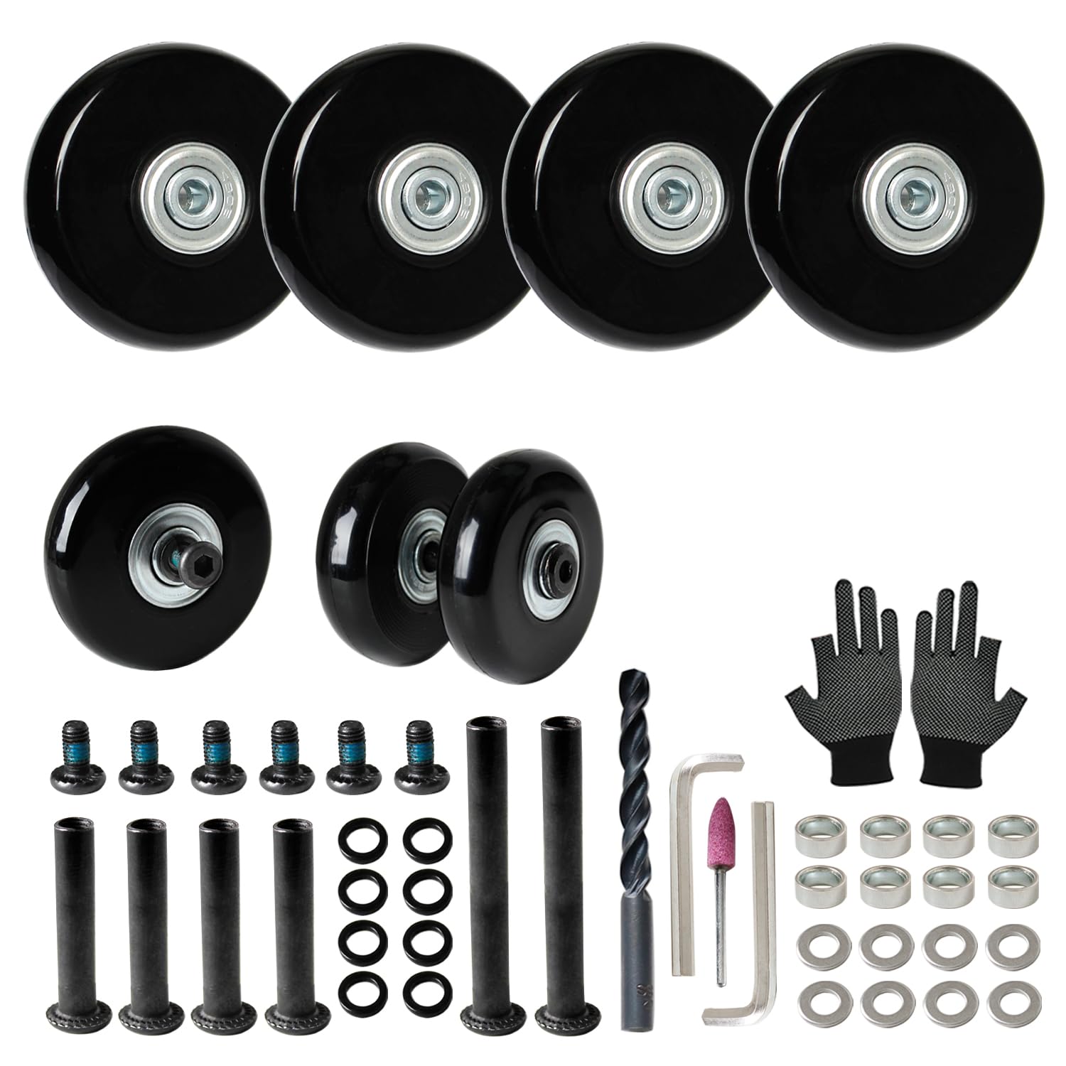 Amazon.co.jp: スーツケースキャスター交換キット 車輪補修