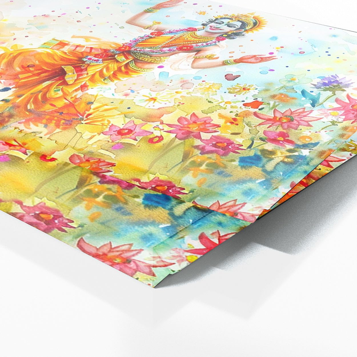 Sense Canvas Arjuna Blooming Renewal 12 Leinwand-Kunst, Heimdekoration, Wandkunstdruck, Poster, Gemälde, groß, 40 x 16 / 1,9 cm