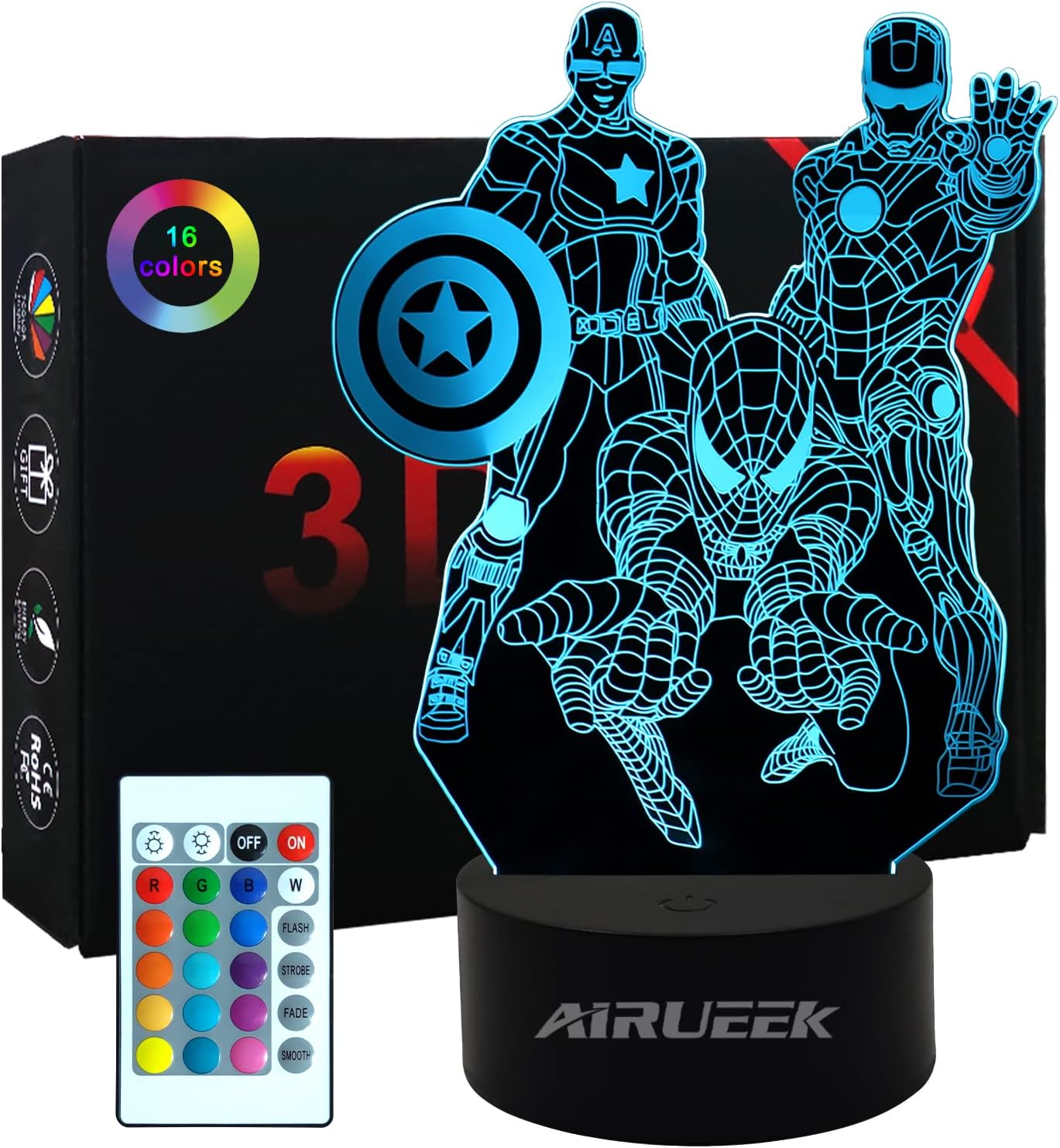 Pac-Man - Luce D'atmosfera Fantasma Che Cambia Colore, Sensibile - Foto 7