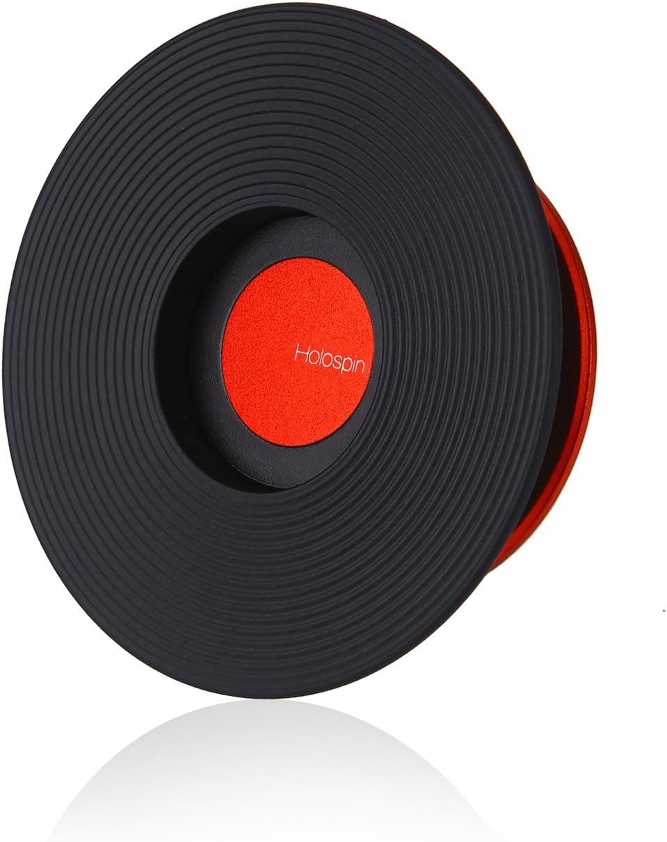 Holospin Spinner for Smartphones by nobiggi (Black Red Dot)