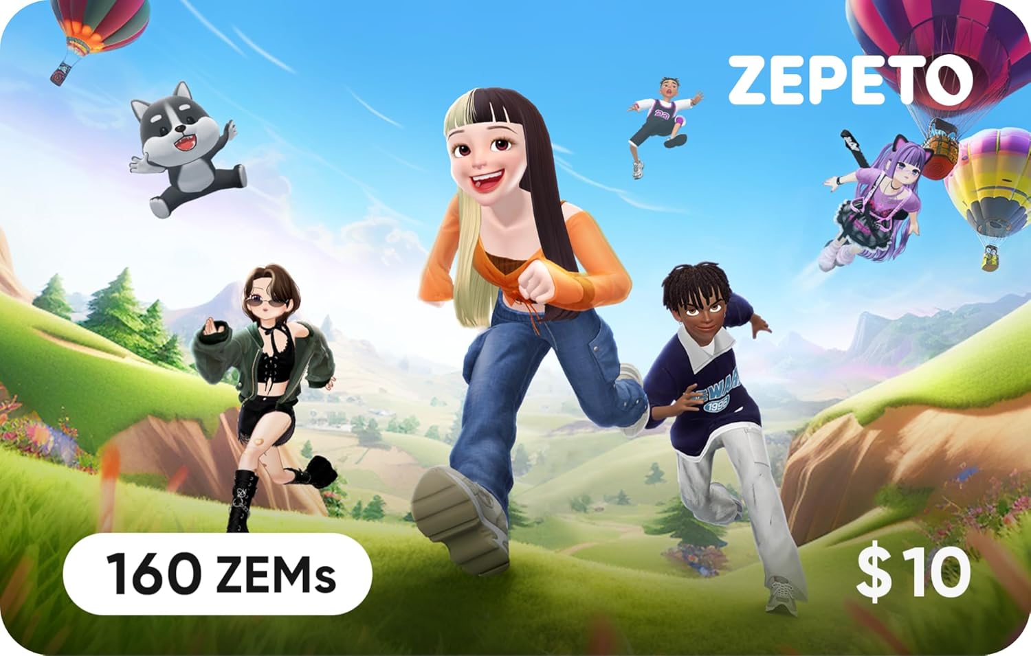 ZEPETO Digital Gift Code for 160 ZEMs Game Code] Everything Else