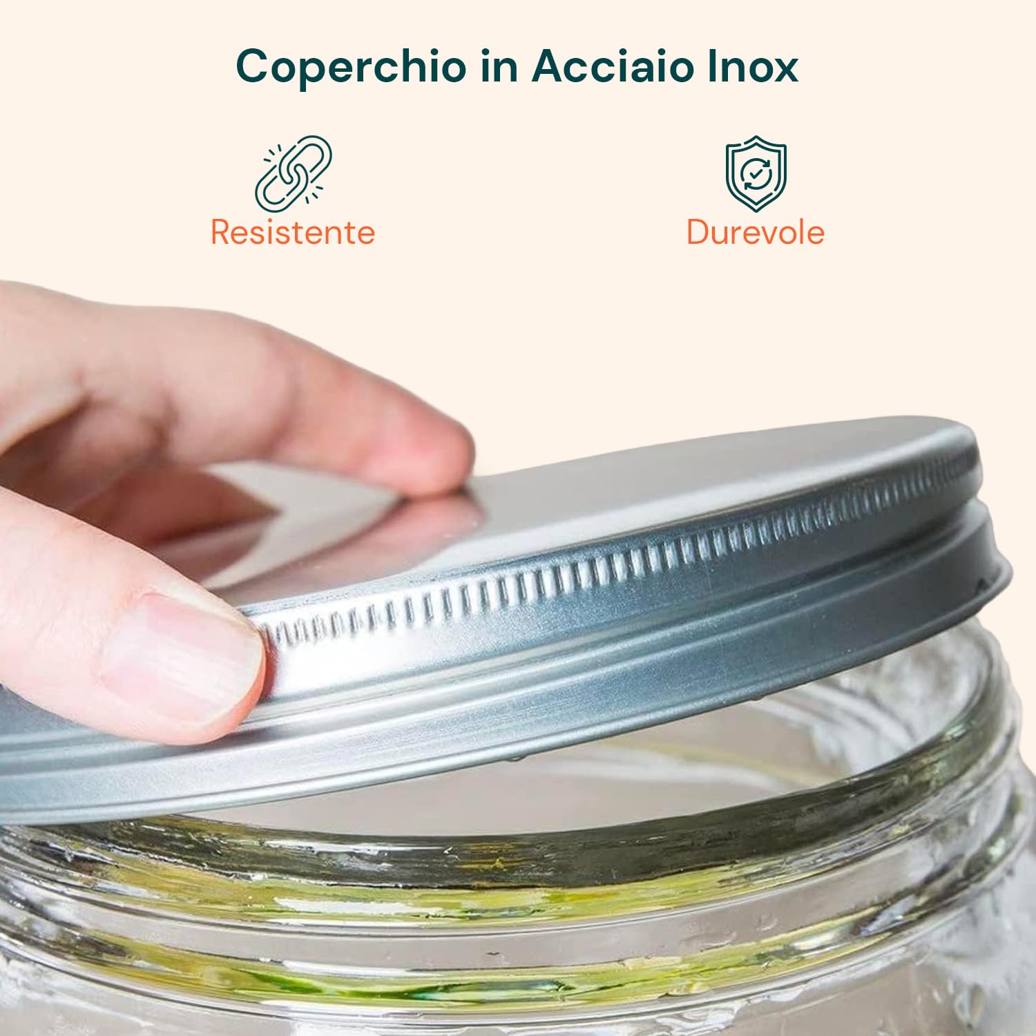 Avilia - Dispenser Bevande in Vetro 4L con Rubinetto e Infusore Integrato, Contenitore per Acqua e Succhi per Cucina e Ufficio, con Coperchio in Alluminio per Uso Quotidiano ed Eventi