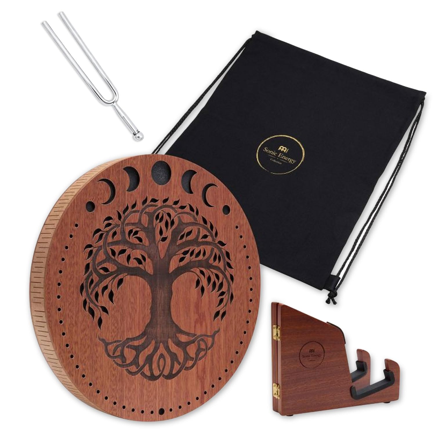 Meinl Sonic Energy RDS12MTOL Rain Disk Regenmacher 12 Zoll Bach-Klang mit keepdrum Stimmgabel