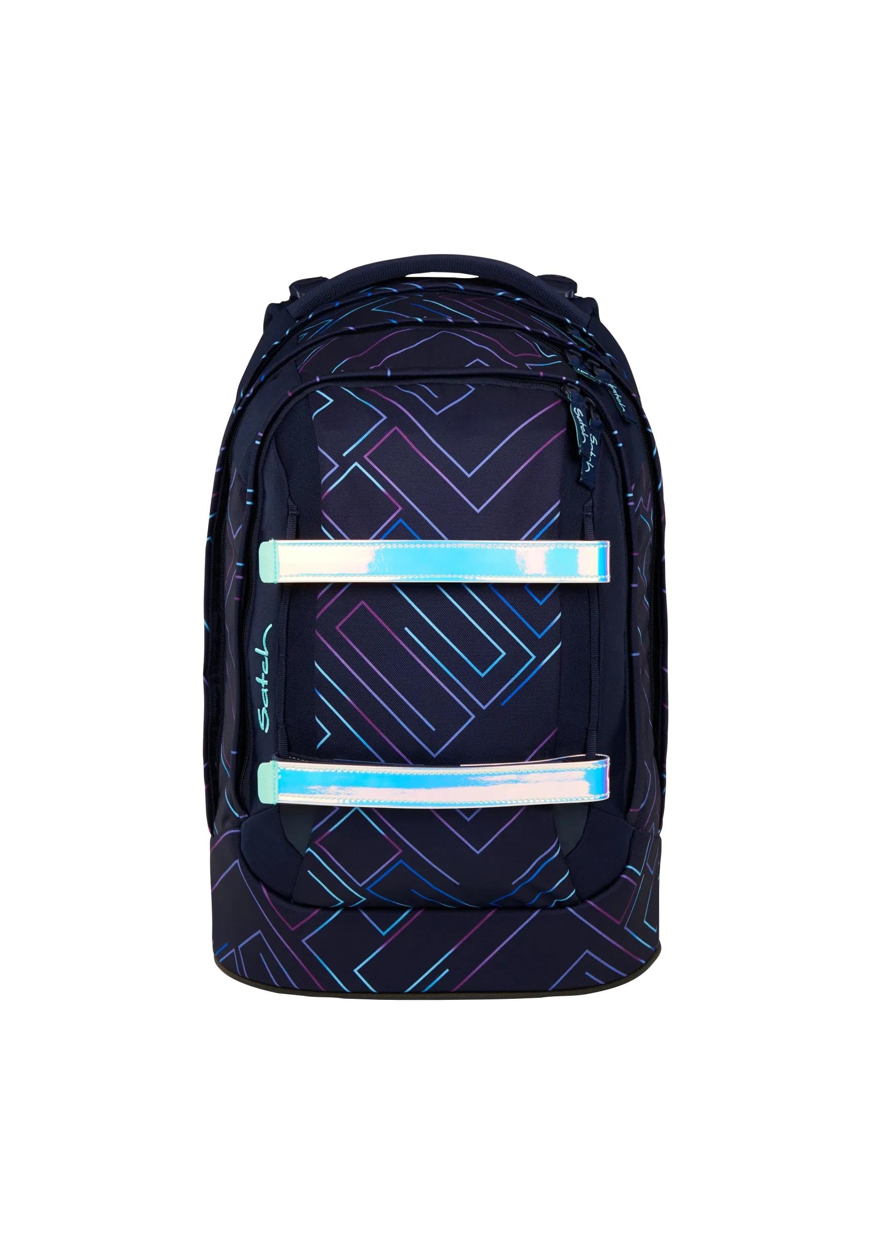 satch Schulrucksack Purple Laser