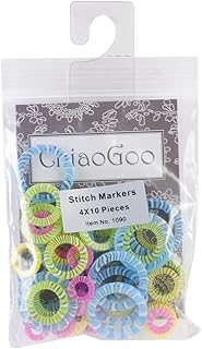ChiaoGoo Stitch Markers, Set of 40 (1090)