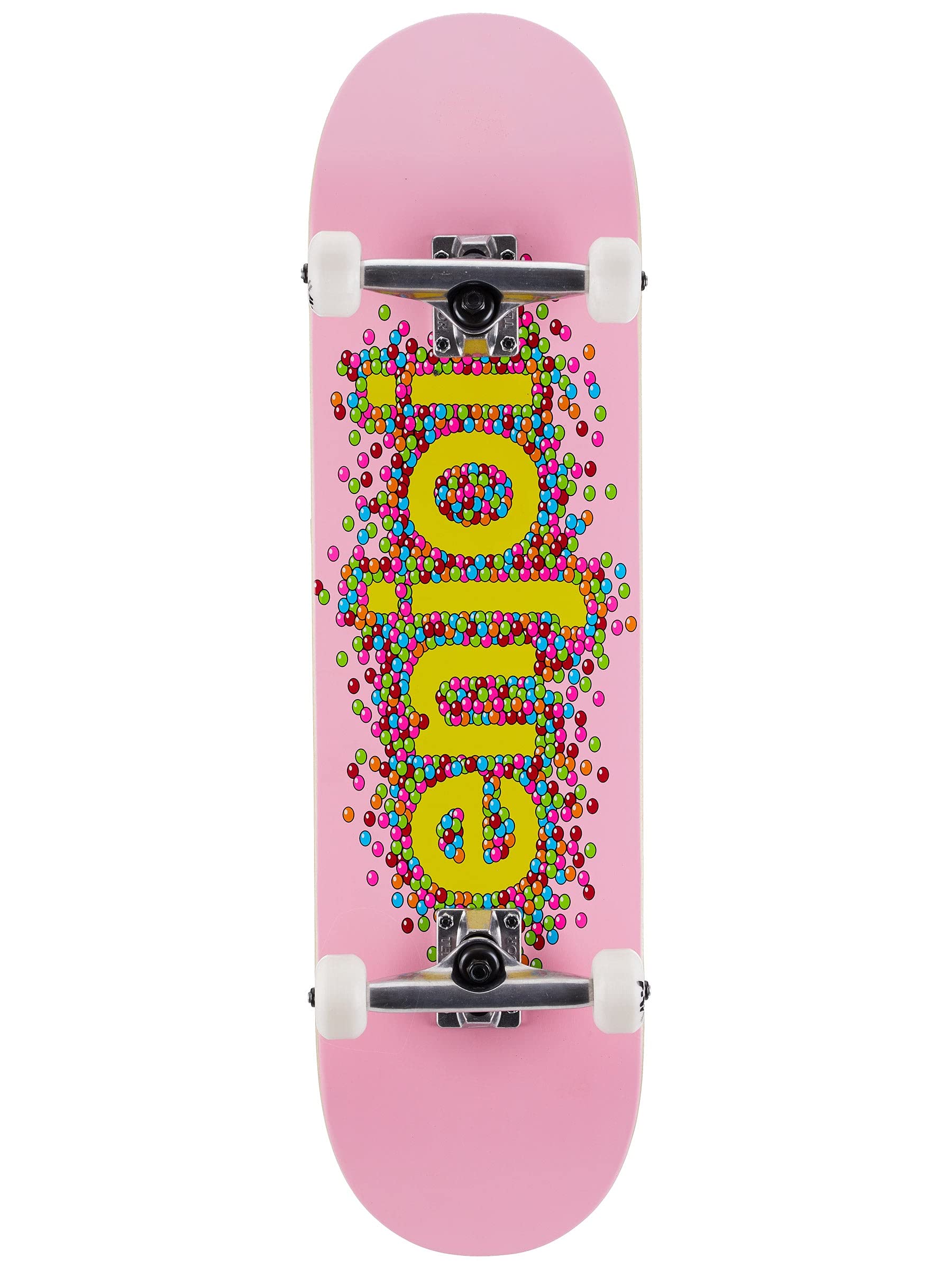 EnjoiSkateboard Complete Candy Coated Pink 8.25" Assembled