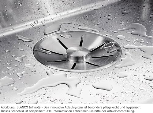 Miniatura 4 de BLANCO 525245 Andano 500 IFA Fregadero de cocina de acero inoxidable