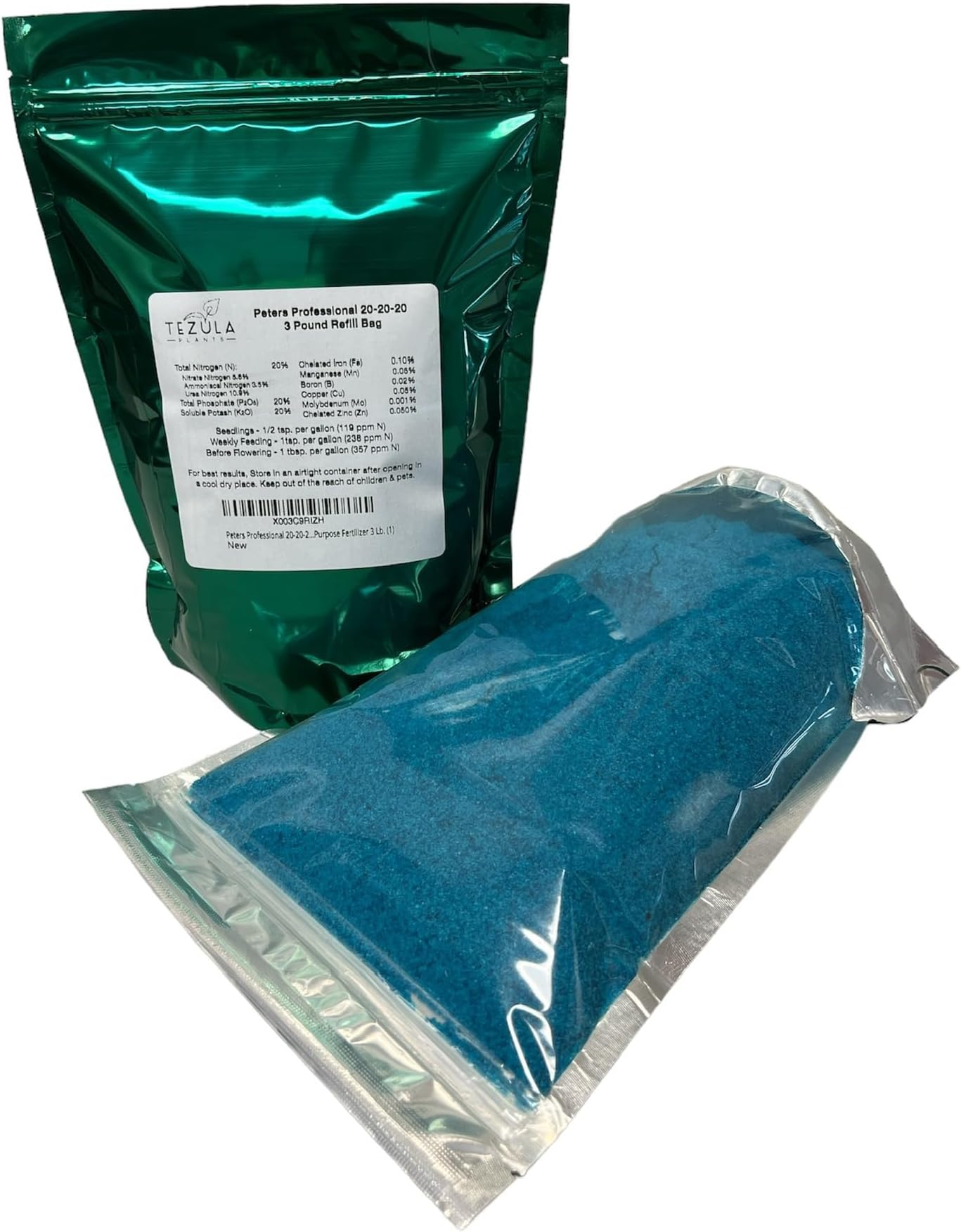 Peters Professional 20-20-20 General Purpose Fertilizer 3 Lb. (1)