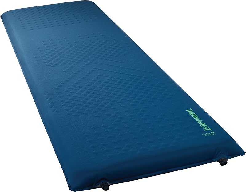 Therm-a-Rest LuxuryMap - Colchoneta autoinflable de espuma para acampar, extragrande, 30 x 77 pulgadas