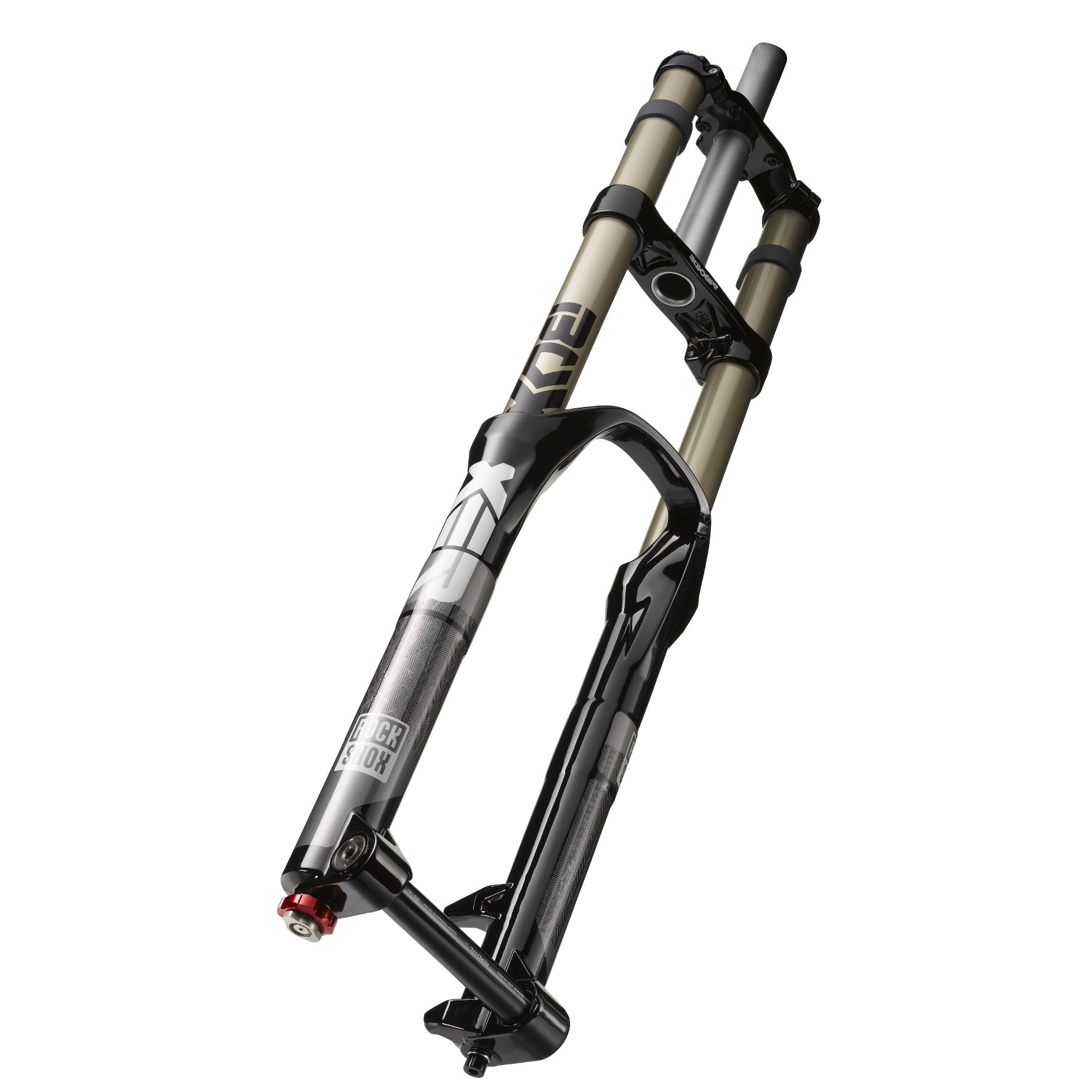 RockShox BoXXer World Cup - Solo Air 200mm (Black) : Amazon.sg