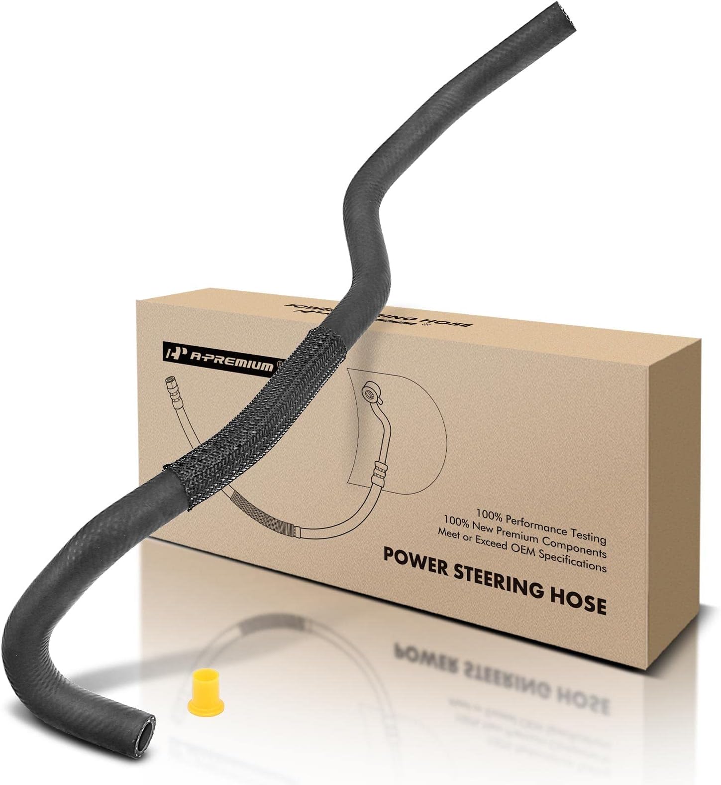 A-Premium Power Steering Reservoir/Suction Line Hose Assembly Compatible With Nissan Altima 2007 2008 2009 2010 2011 2012 2013 2 5l Reservoir Pump - View #2